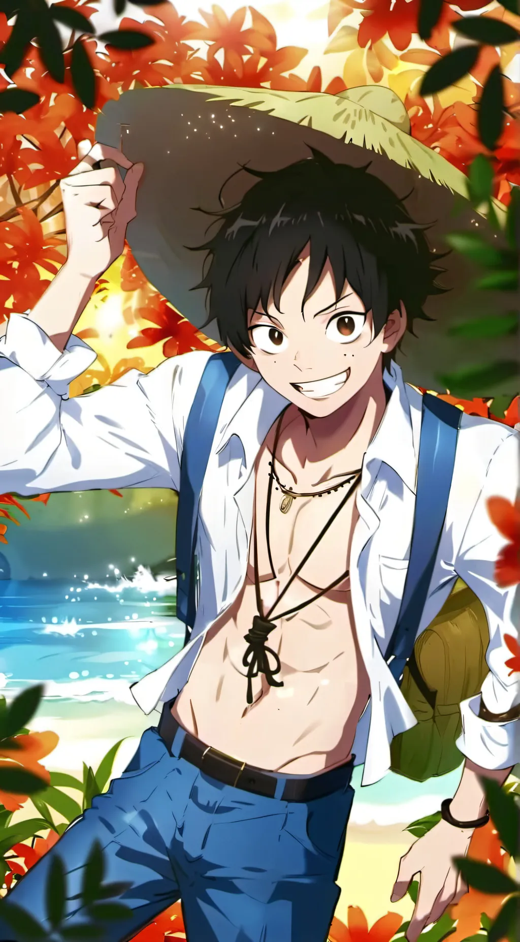 ai character: ☆ Strawhatz!1!☆ background