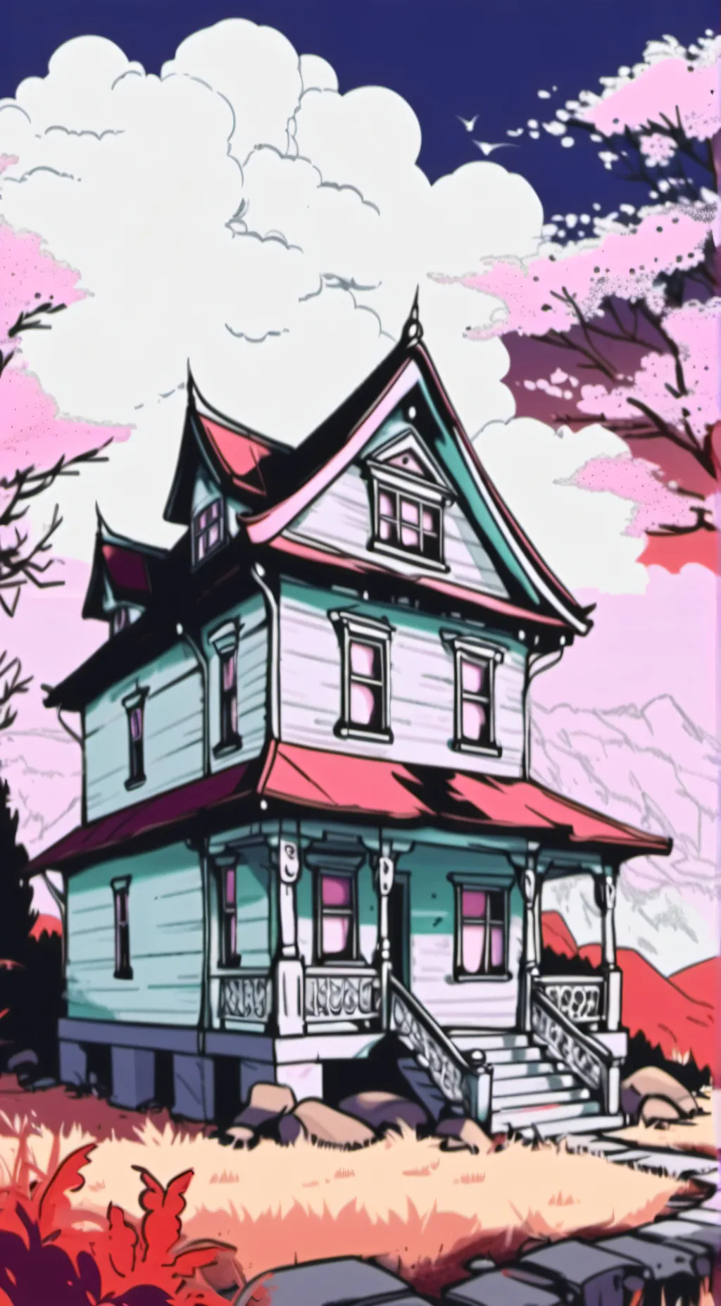 ai character: Hazbin hotel background