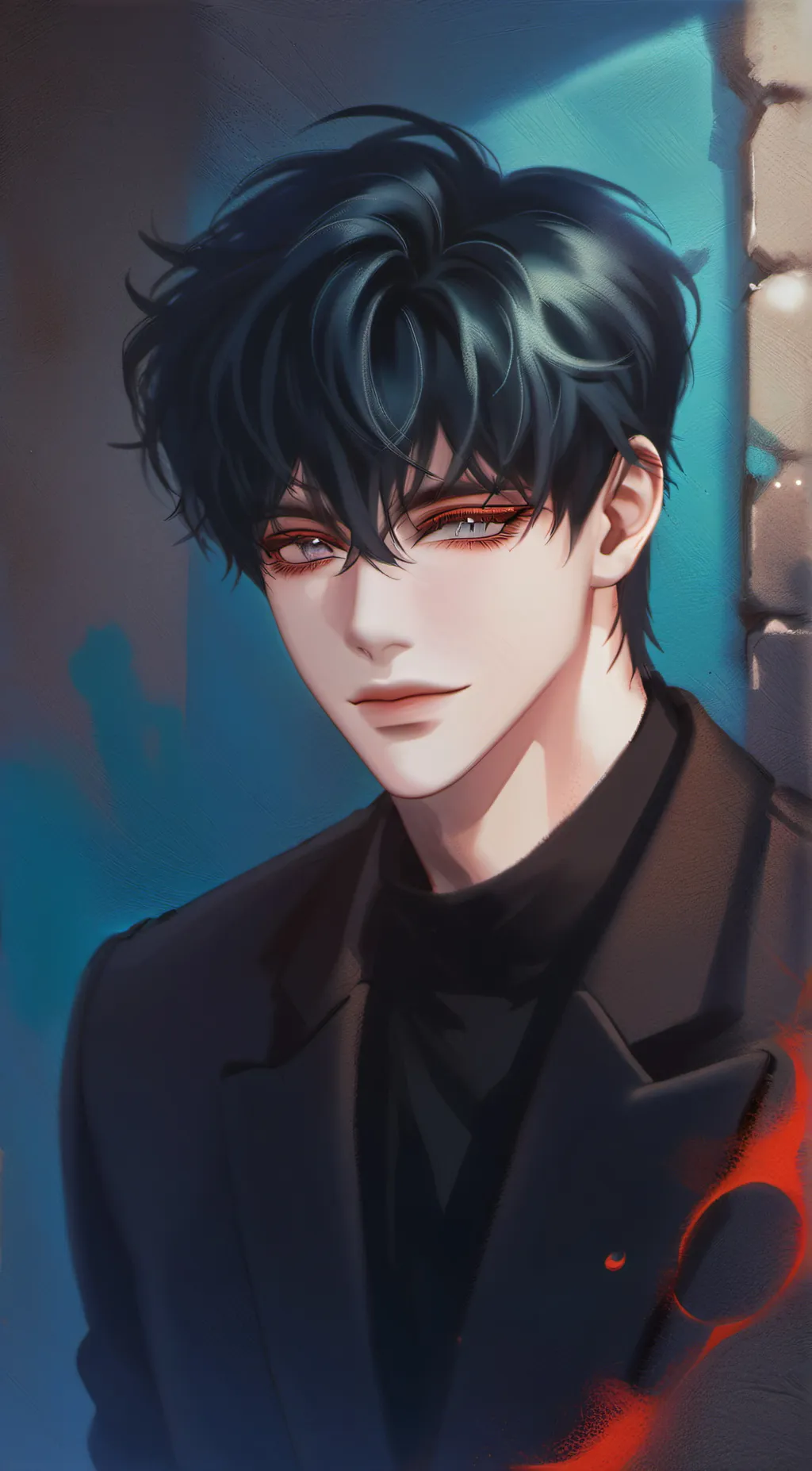 ai character: 𝙼𝚊𝚟𝚒𝚗 background