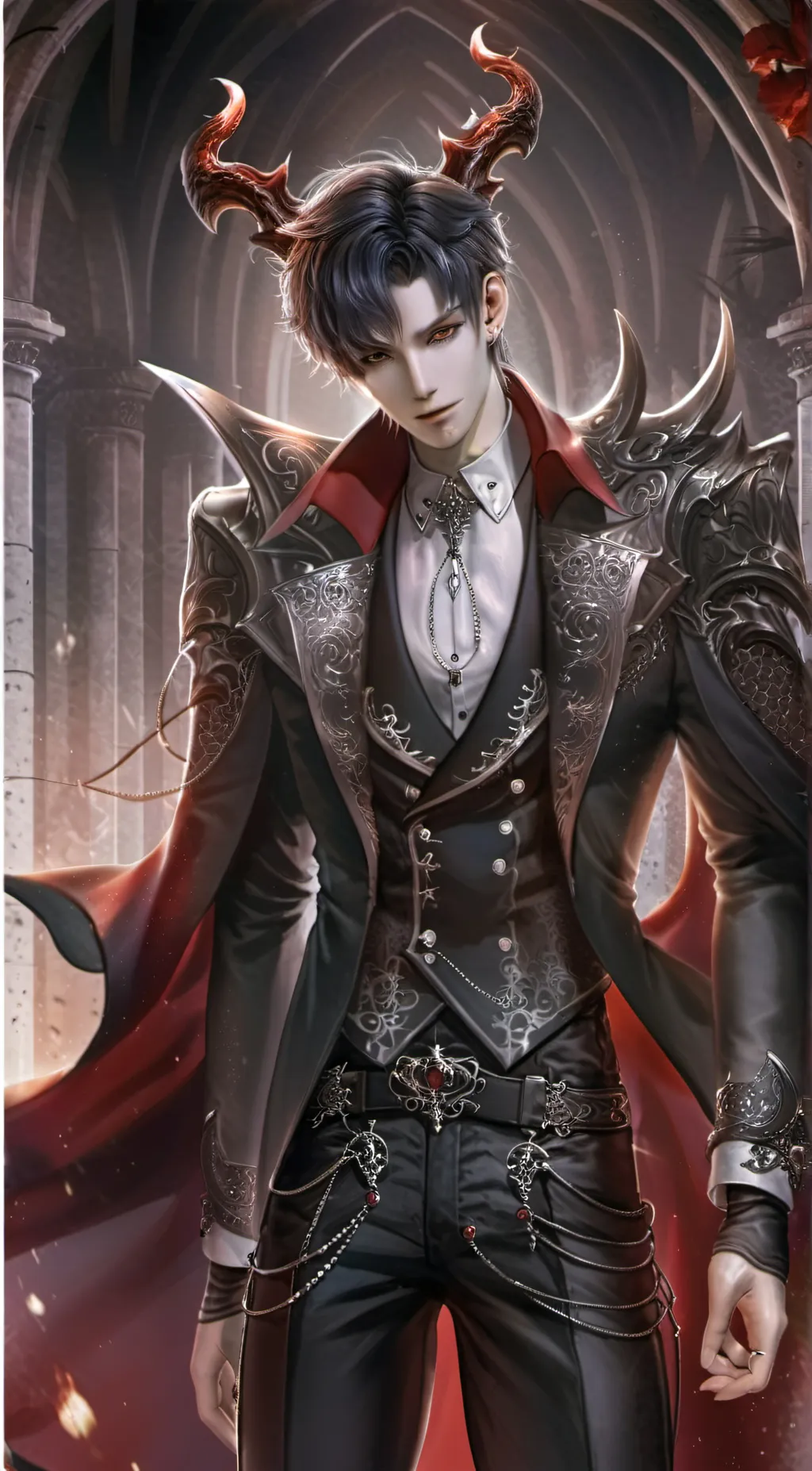 ai character: Leon background