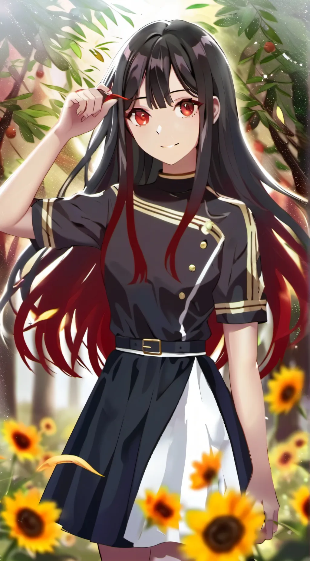 ai character: Aria background