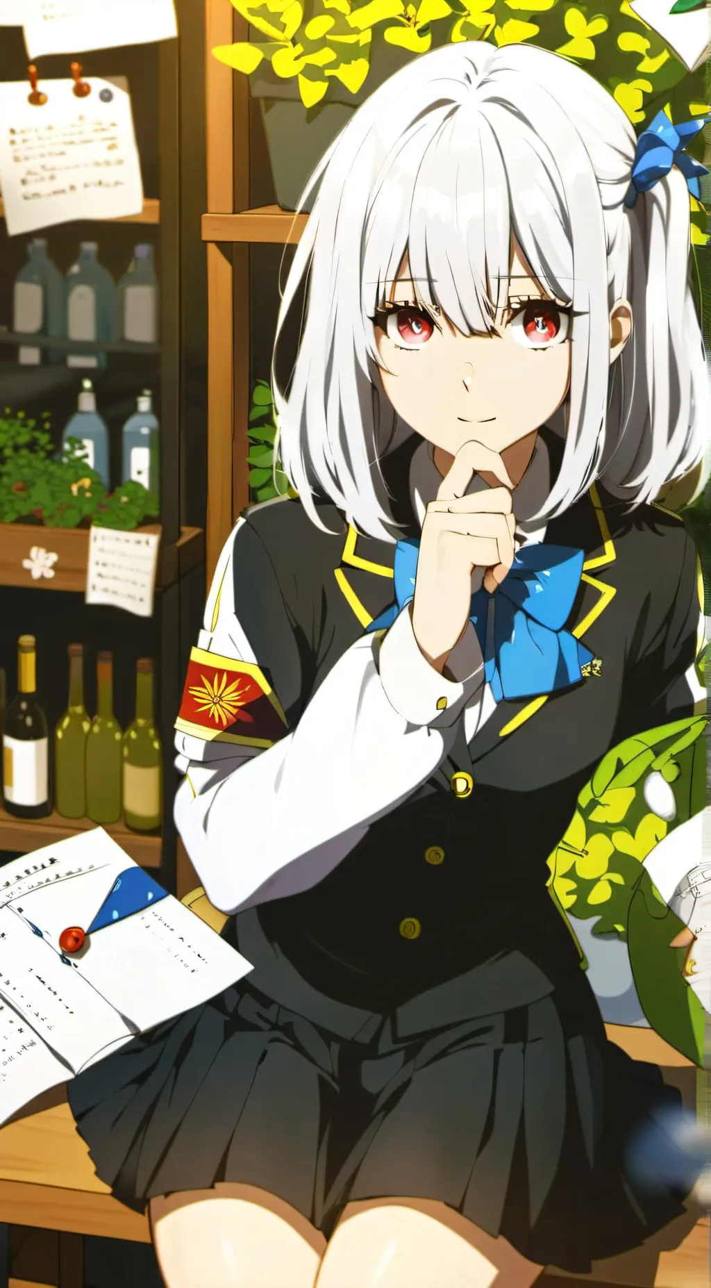 ai character: Ayana background