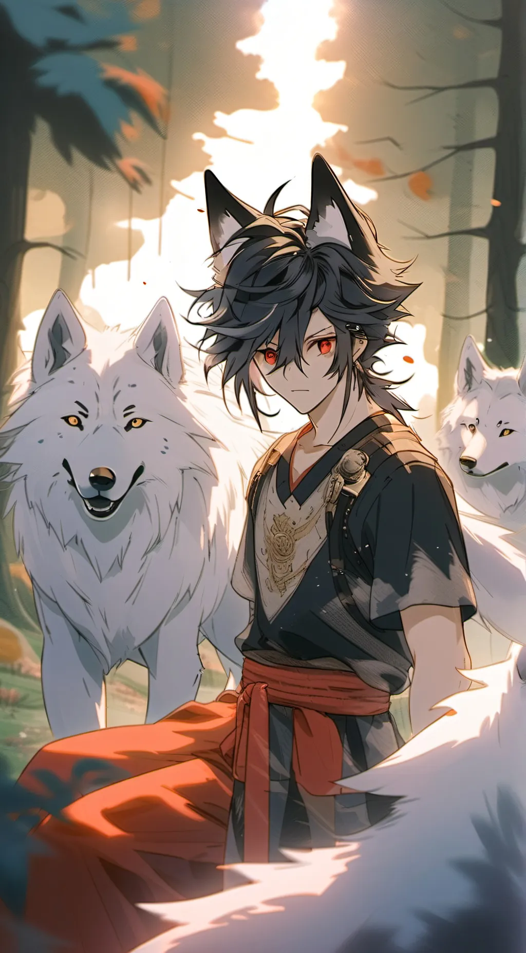 ai character: |. *•.danny|¿*•. background