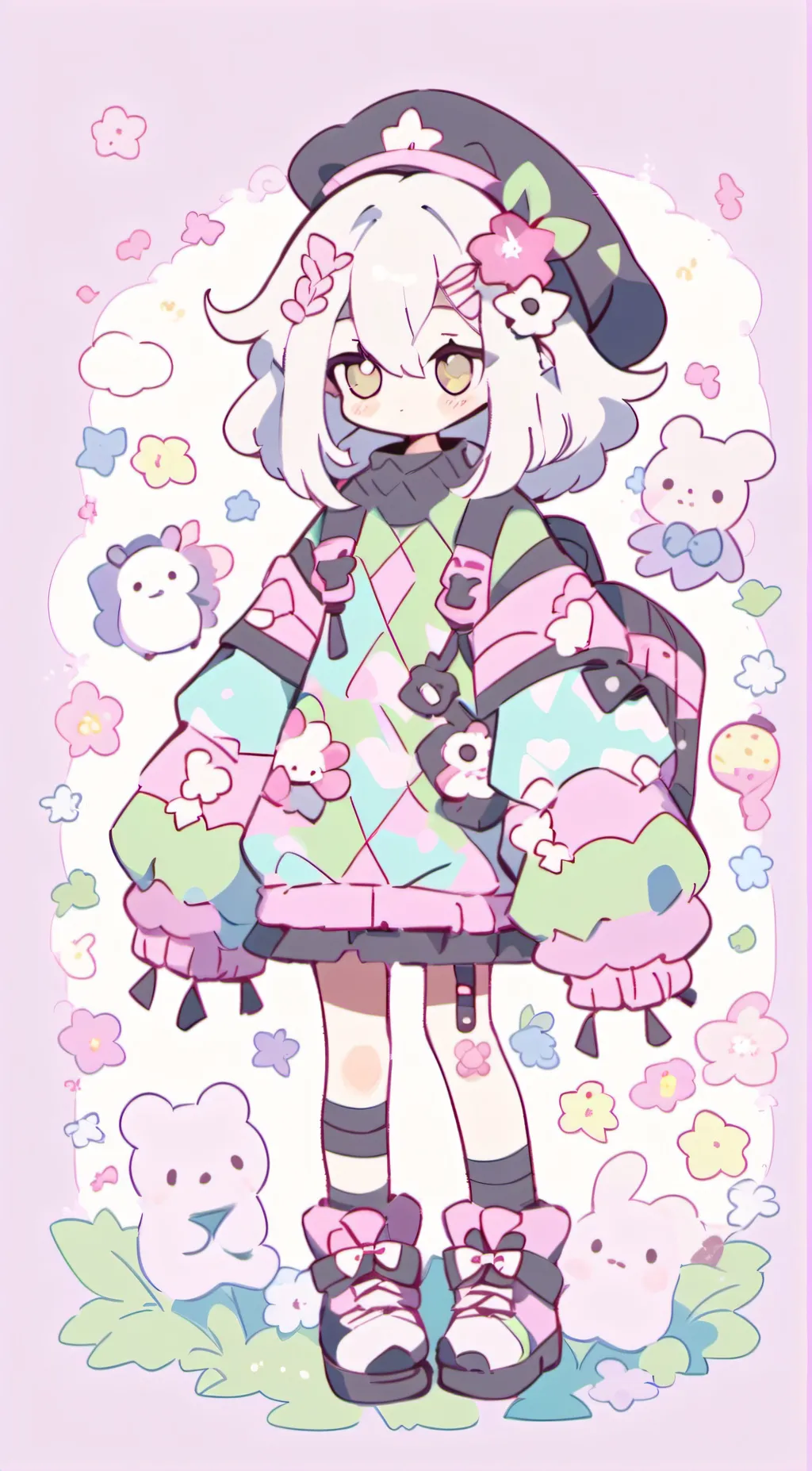 ai character: Oliver background