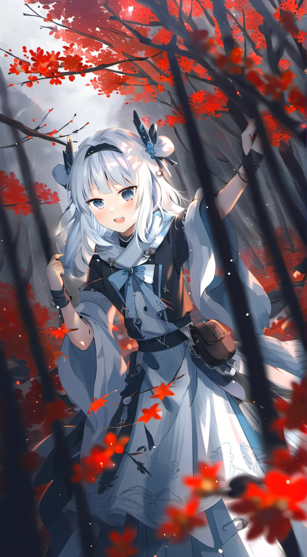 ai character: Girlfriend  background