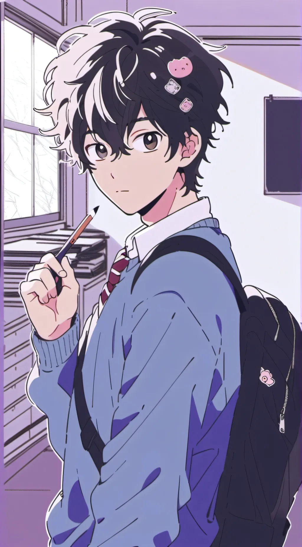 ai character: kayden background