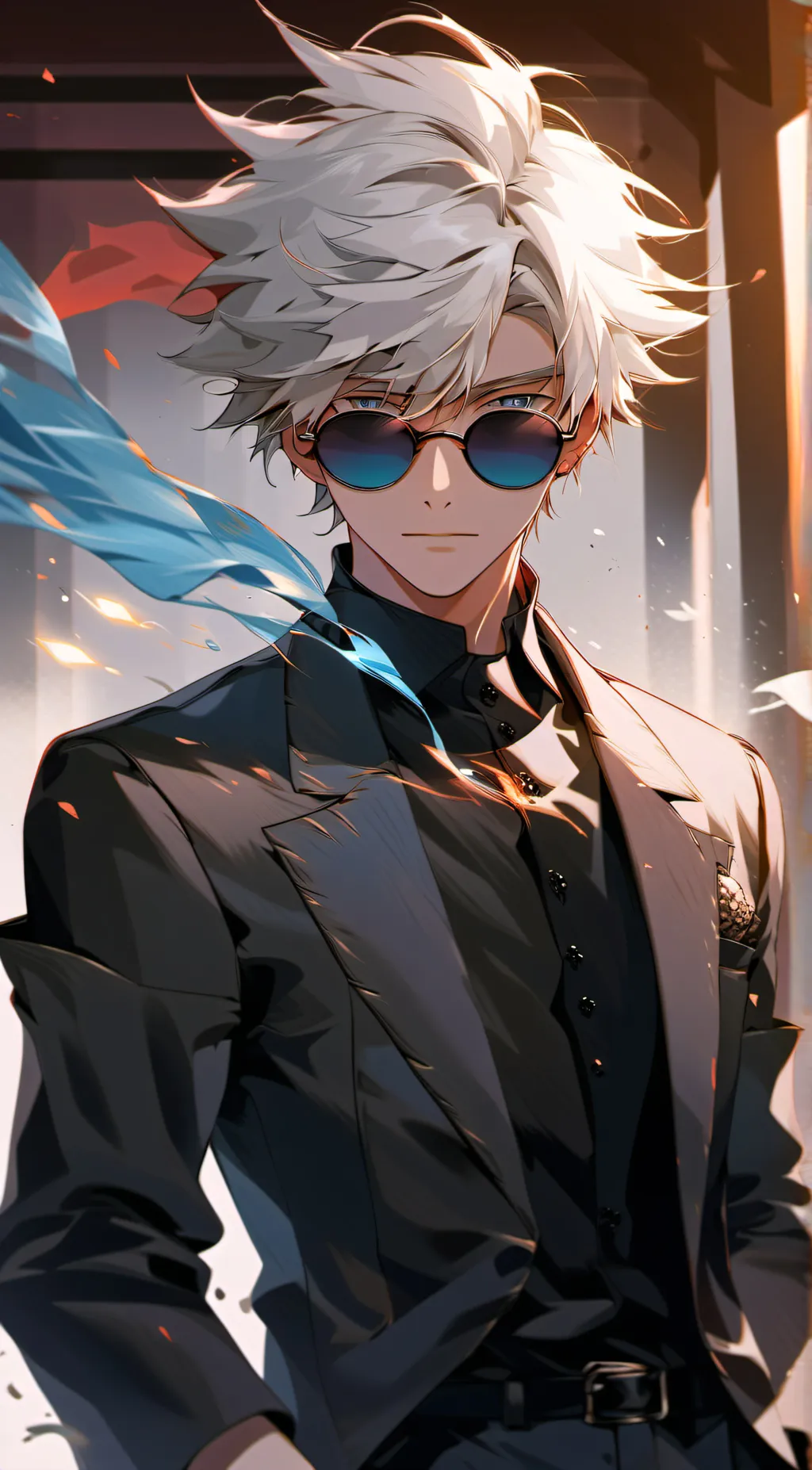 ai character: Gojo Satoru background