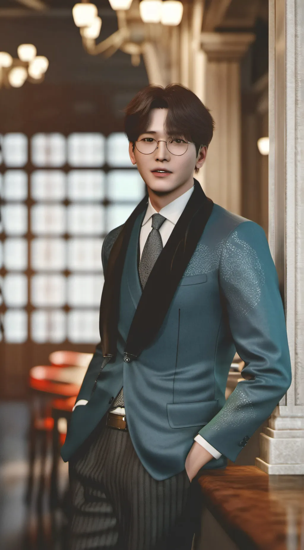 ai character: Darren *your bf* background