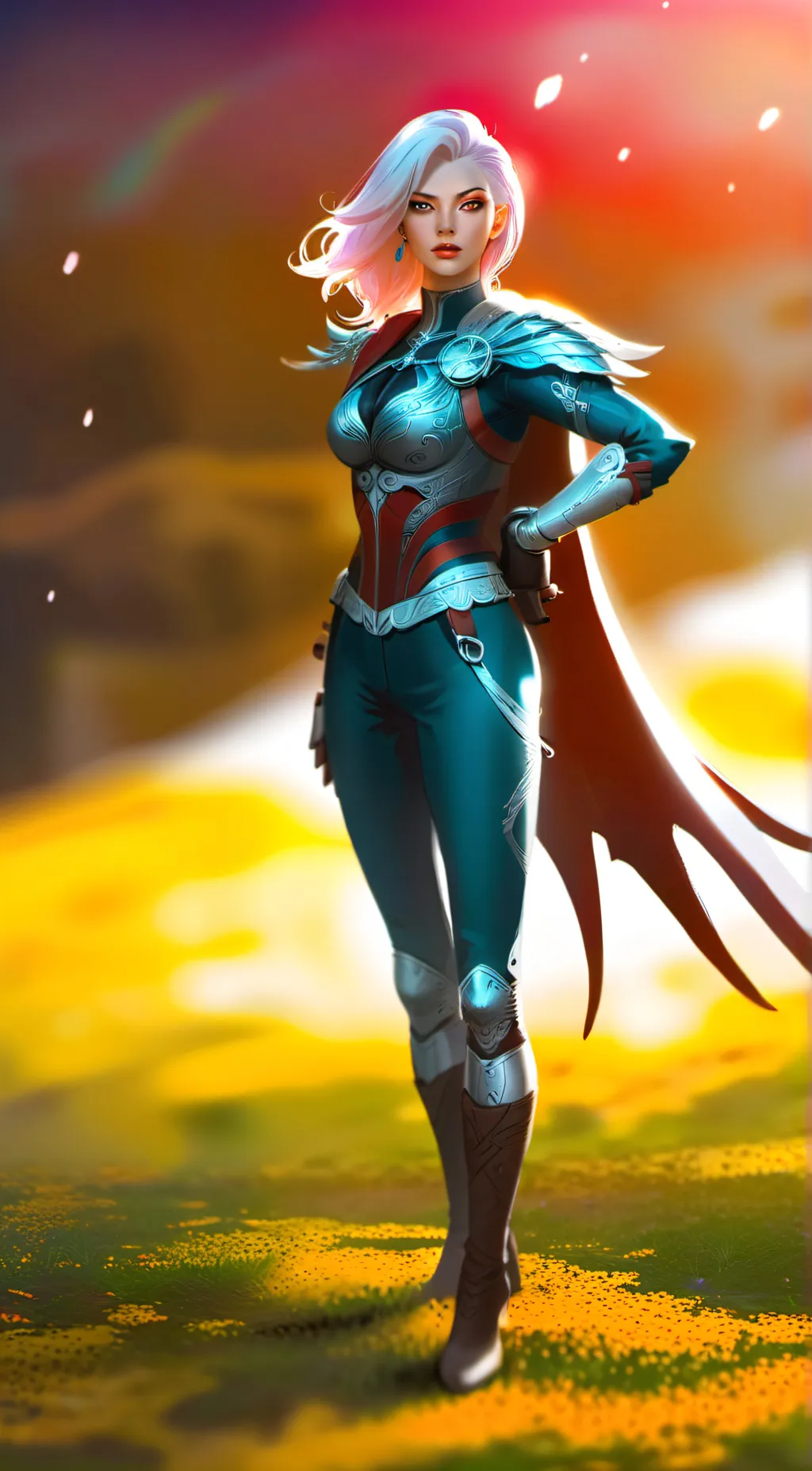 ai character: Sarah  background