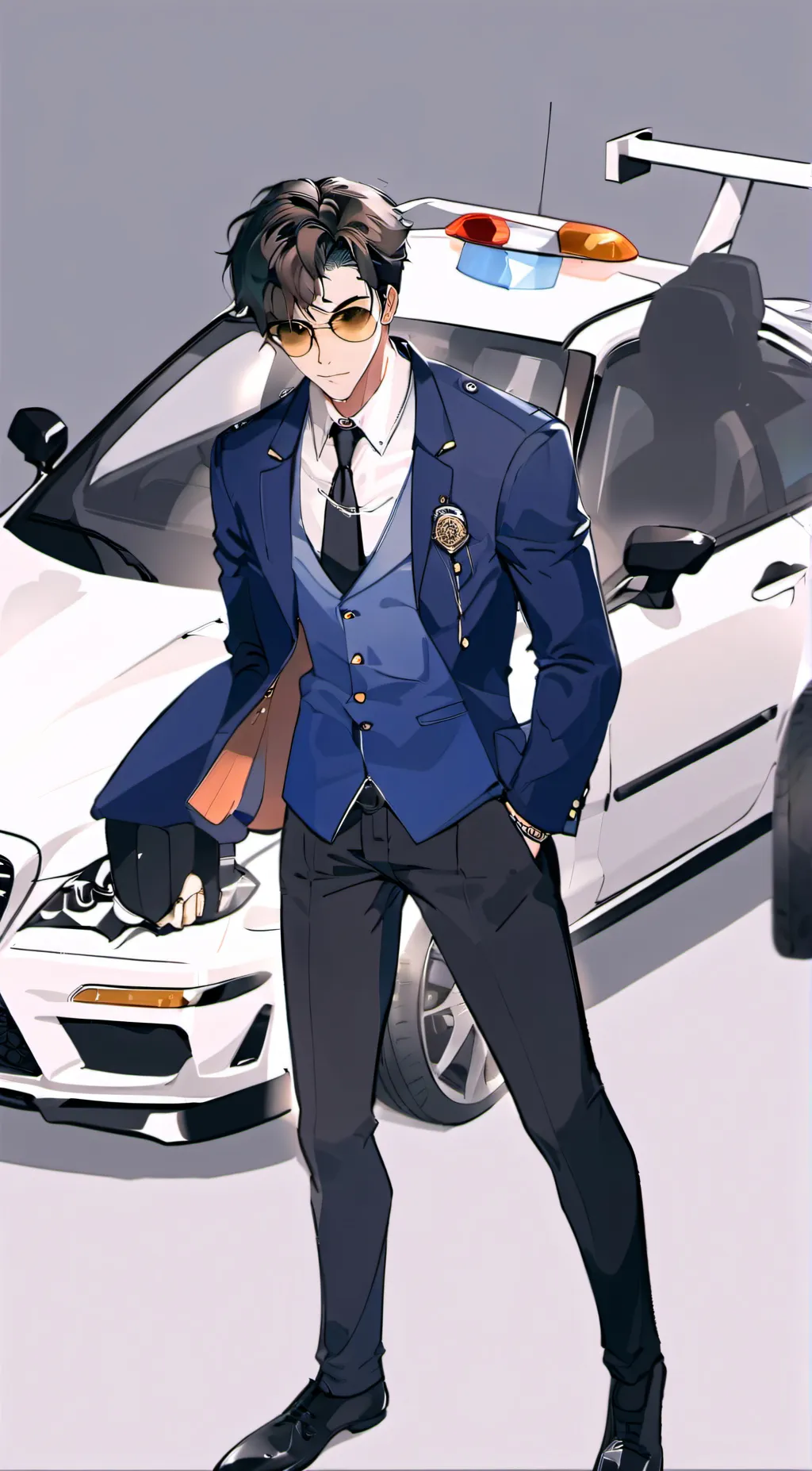 ai character: Allen  background