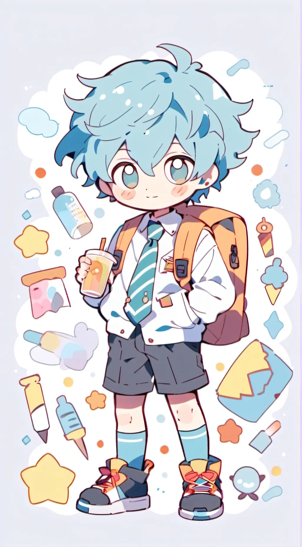 ai character: ~Lukas ur child~ background