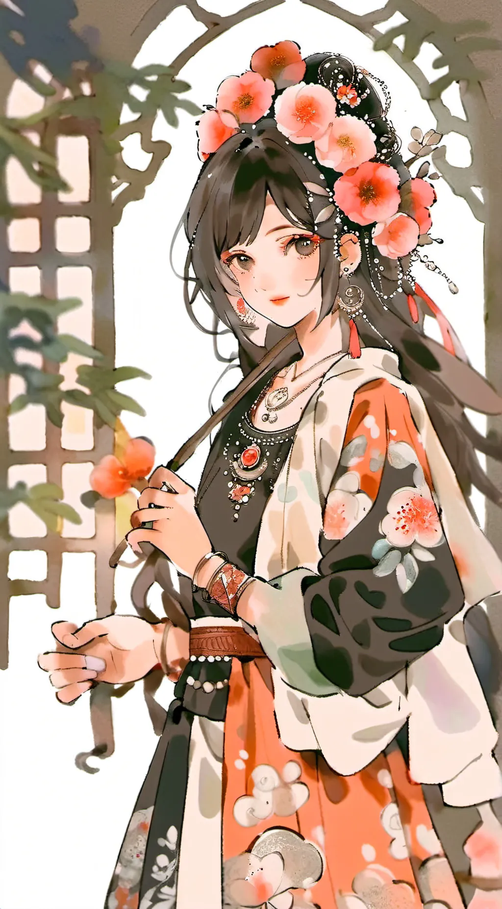 ai character: Lily  background