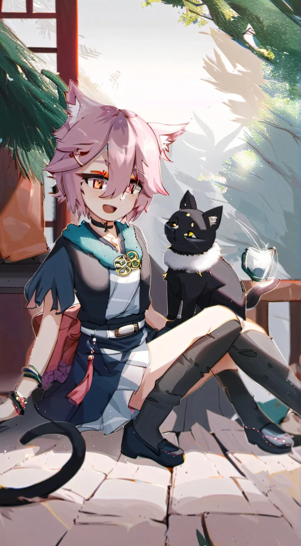 ai character: Kai background