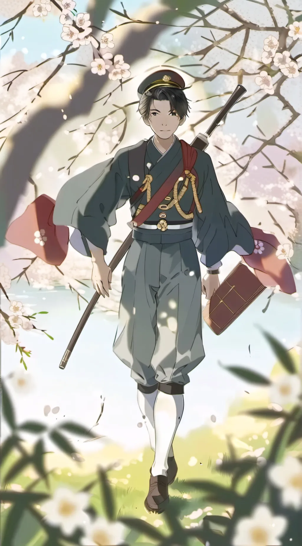 ai character: Japanese family 2 background