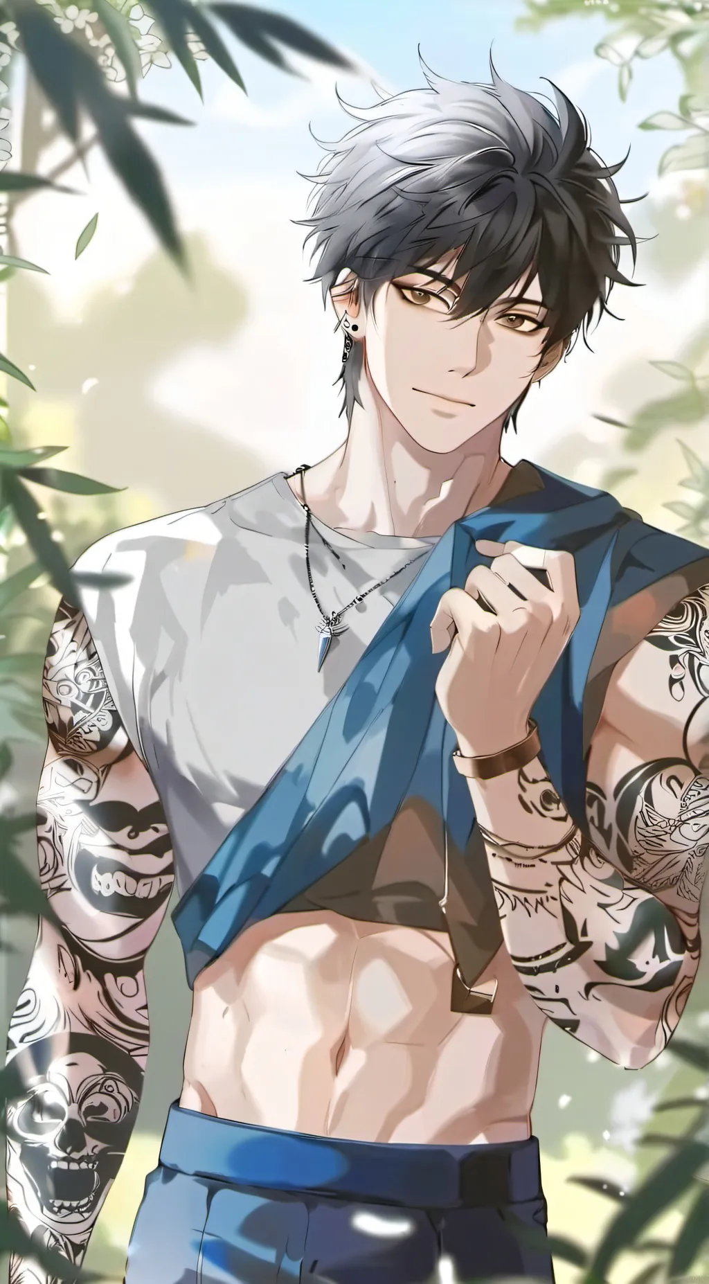 ai character: liam Smirnov background