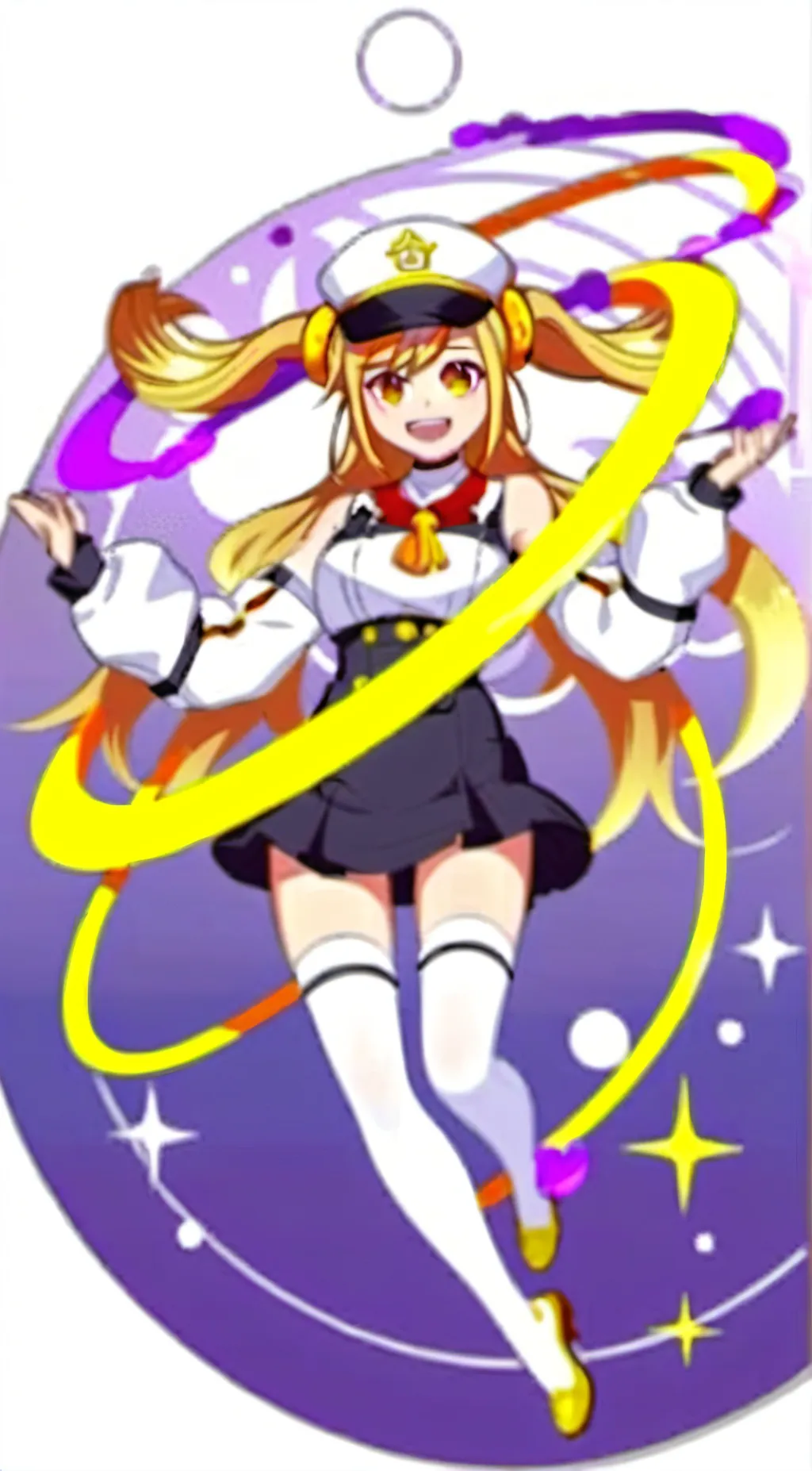ai character: Saturn chan background
