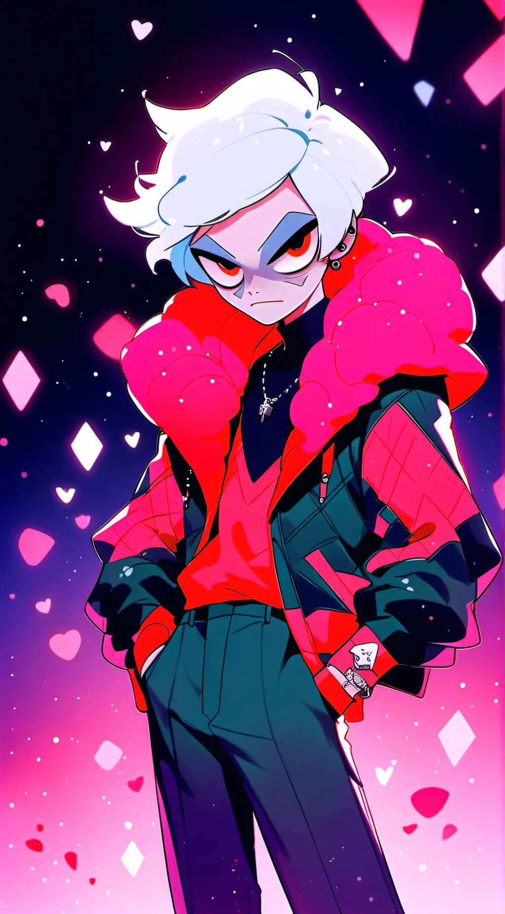 ai character: Valentino background