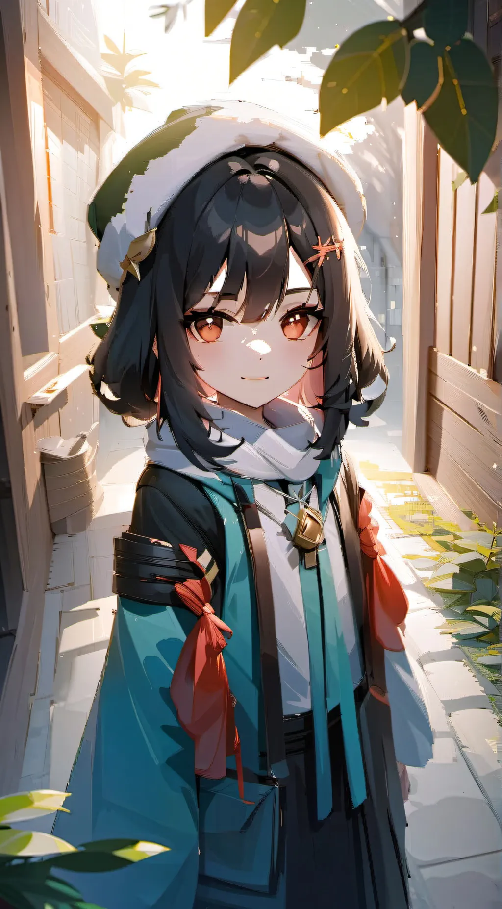 ai character: All girls school background