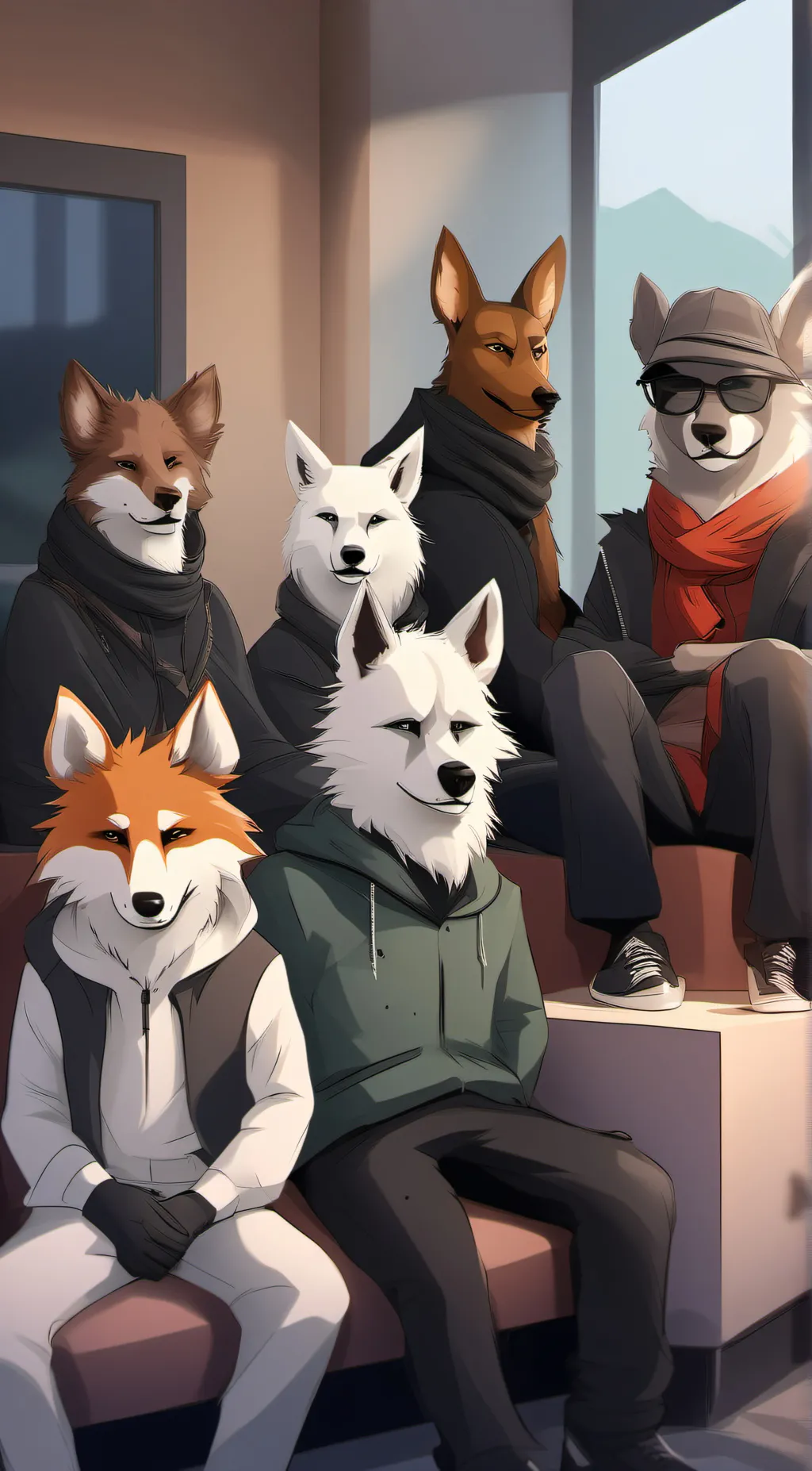 ai character: the bros background