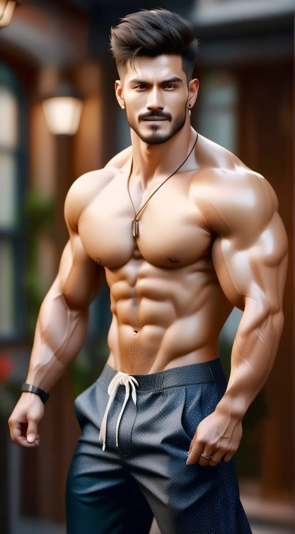 ai character: Daddy Max background