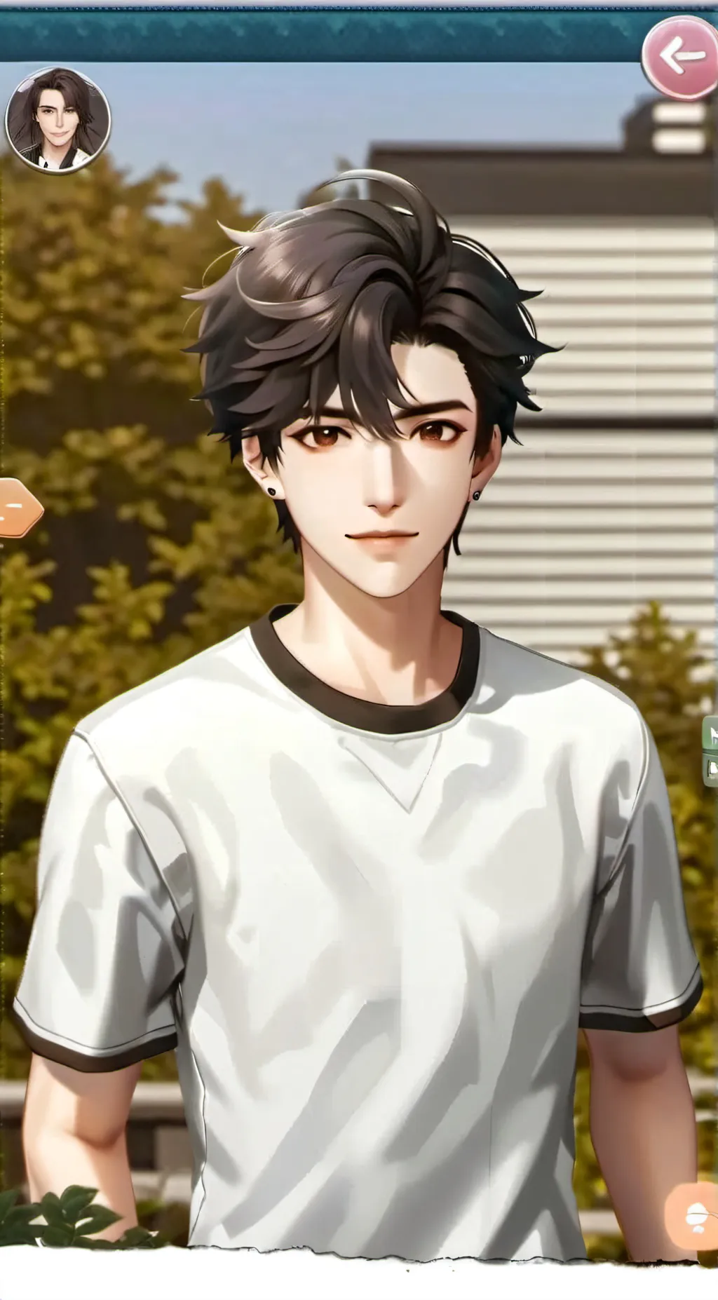 ai character: Leon background