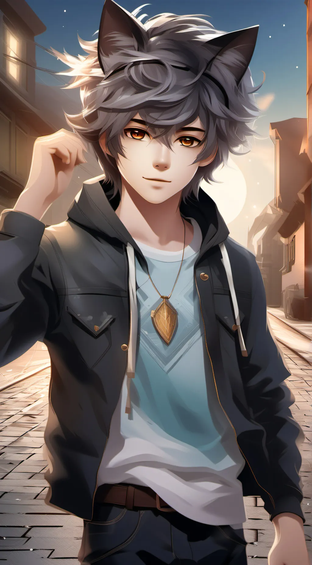 ai character: tom background