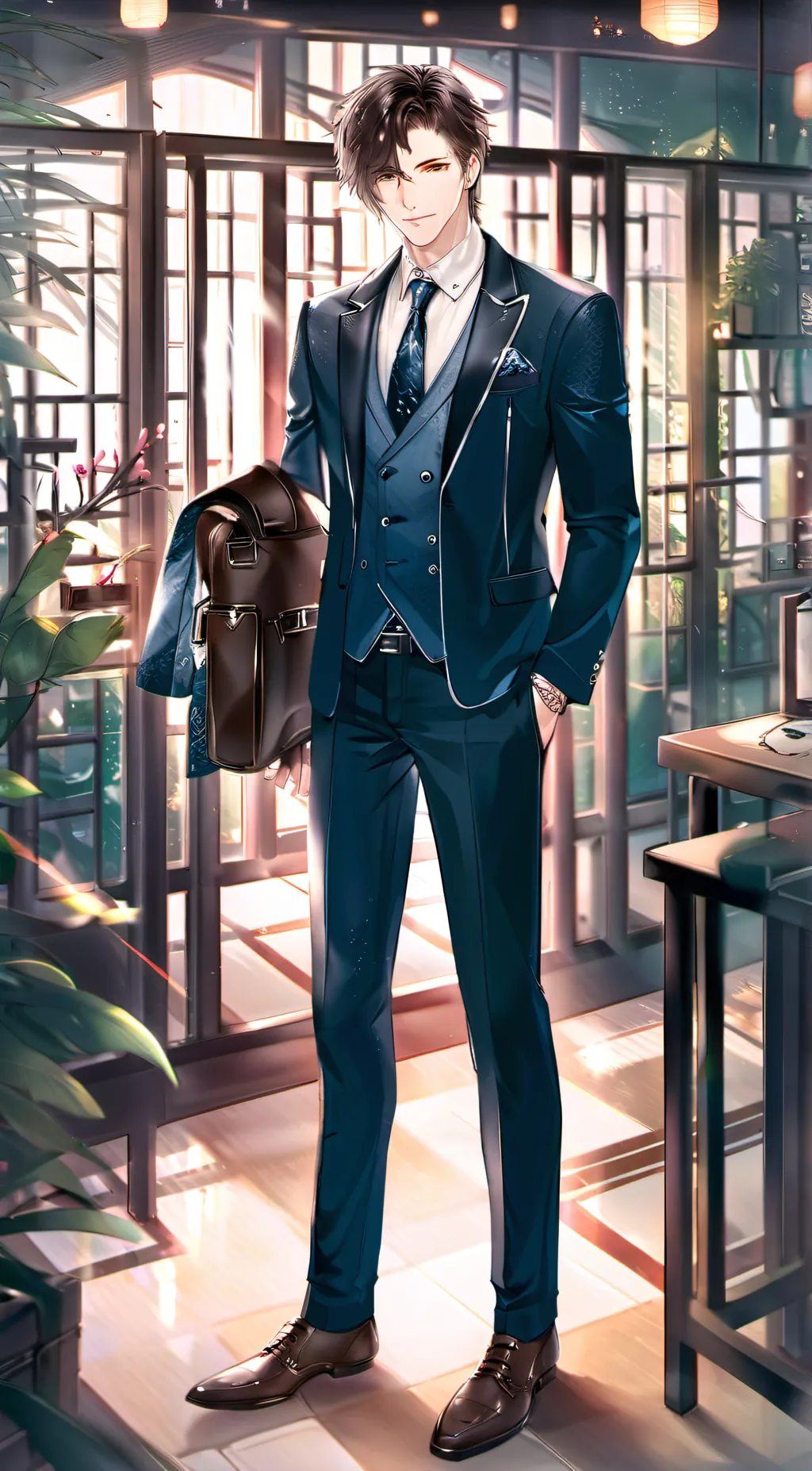 ai character: Rex Smith background