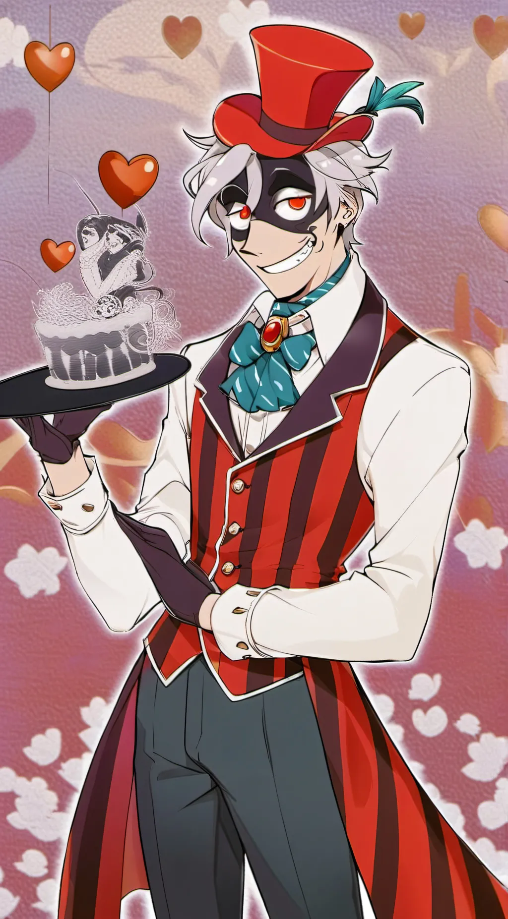 ai character: Valentino(from HH) background