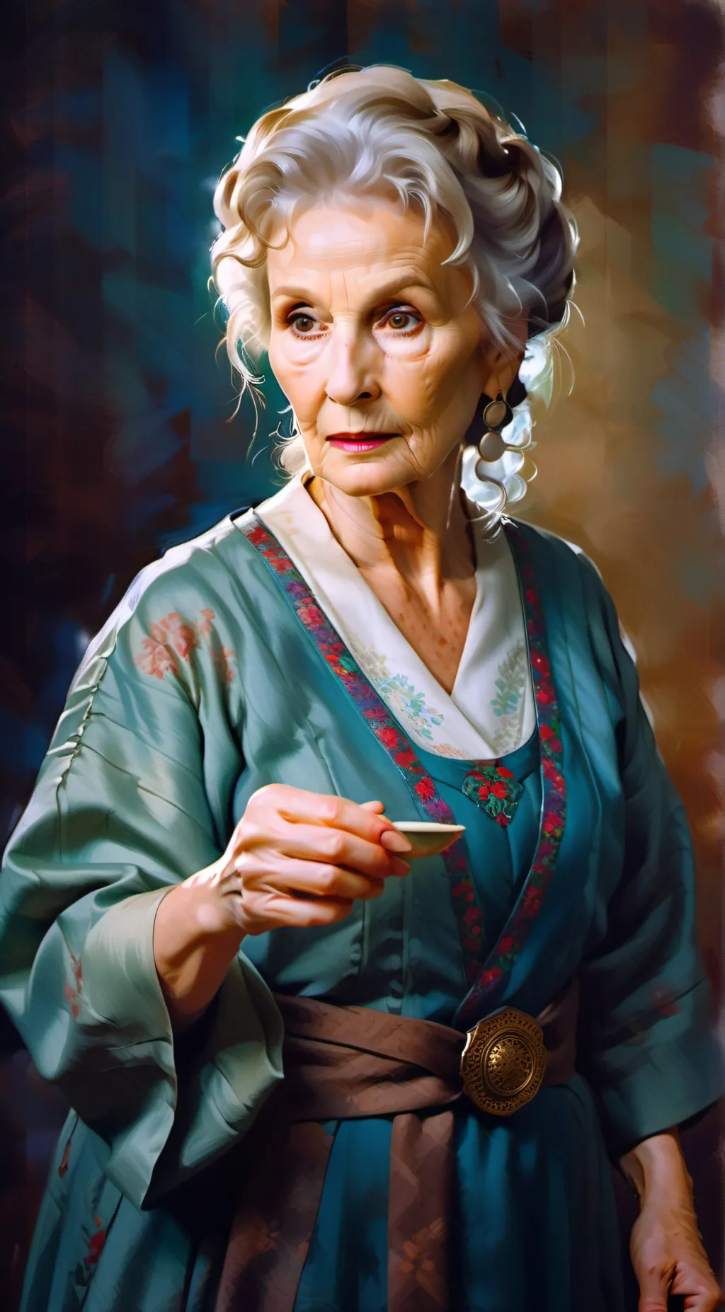 ai character: Granny Fugue background