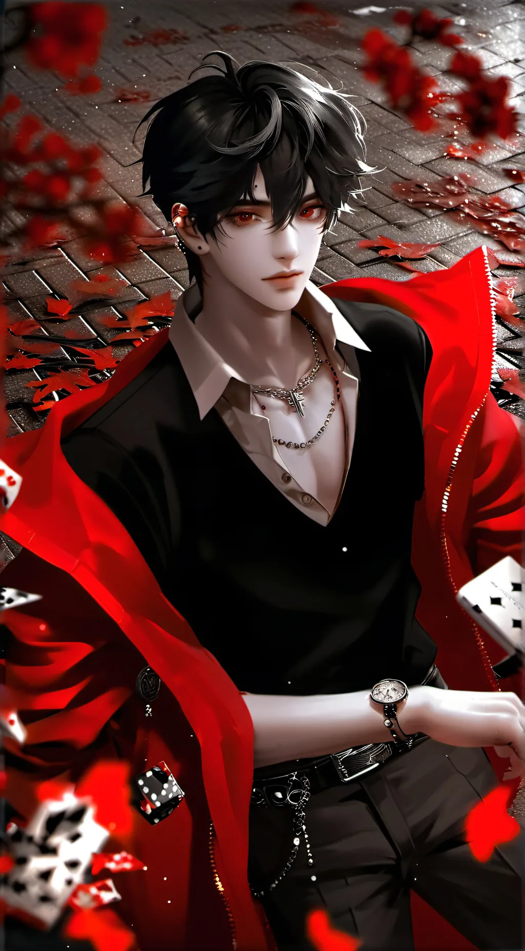 ai character: Ash background