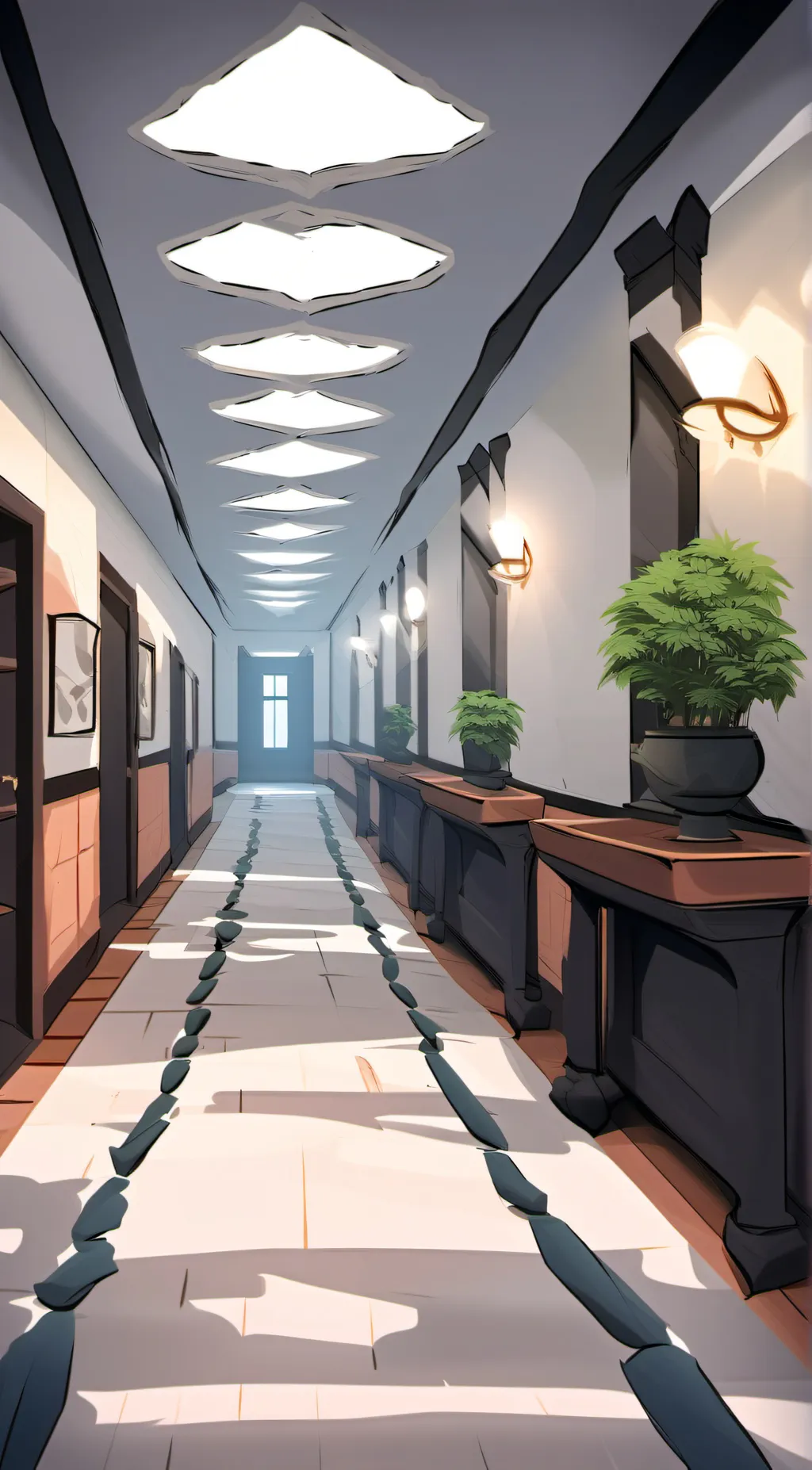 ai character: Doors background