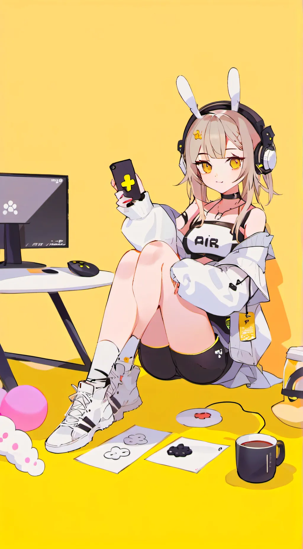 ai character: Mia background