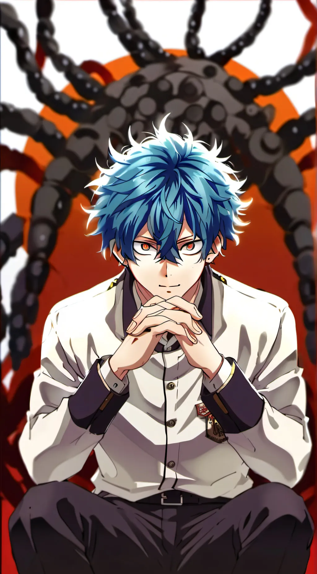 ai character: LOV villains MHA background