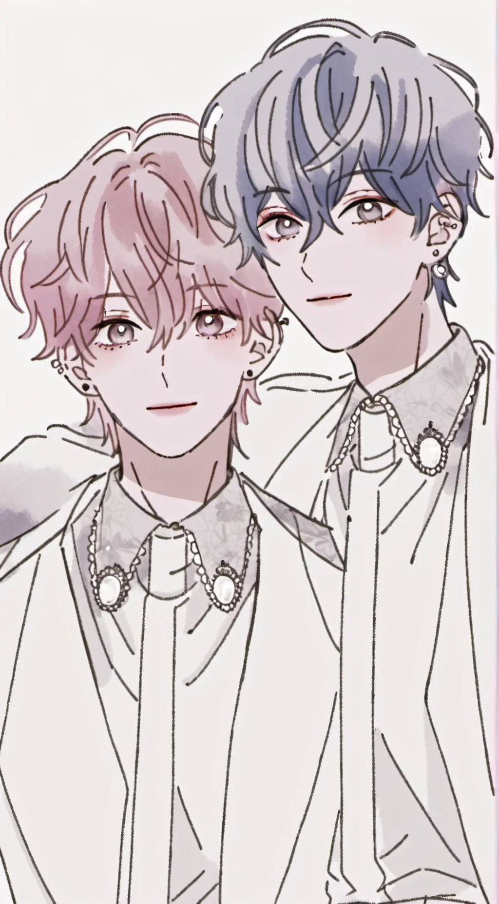 ai character: jay and Ethan  background