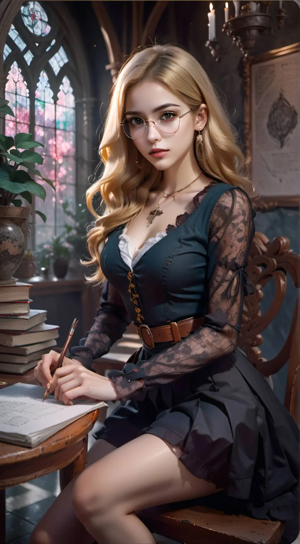 ai character: Becky background