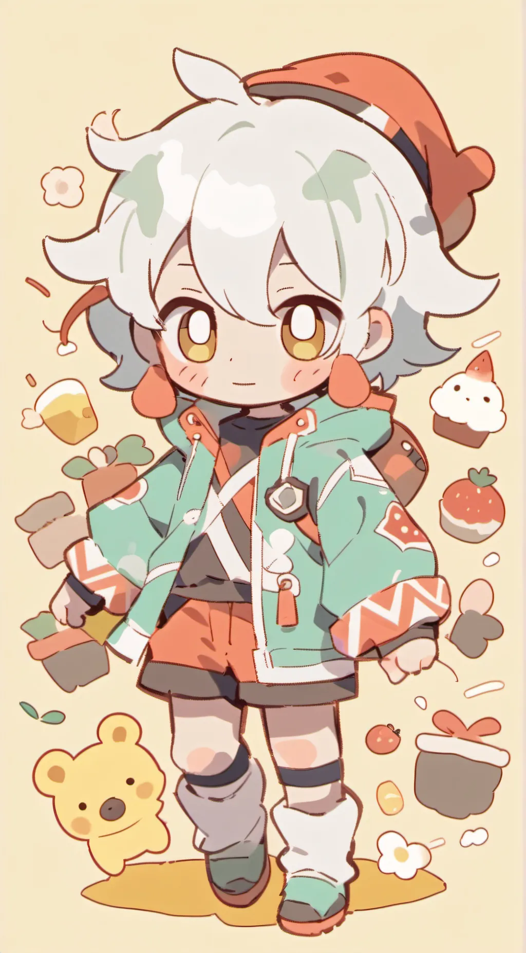 ai character: Maxie background