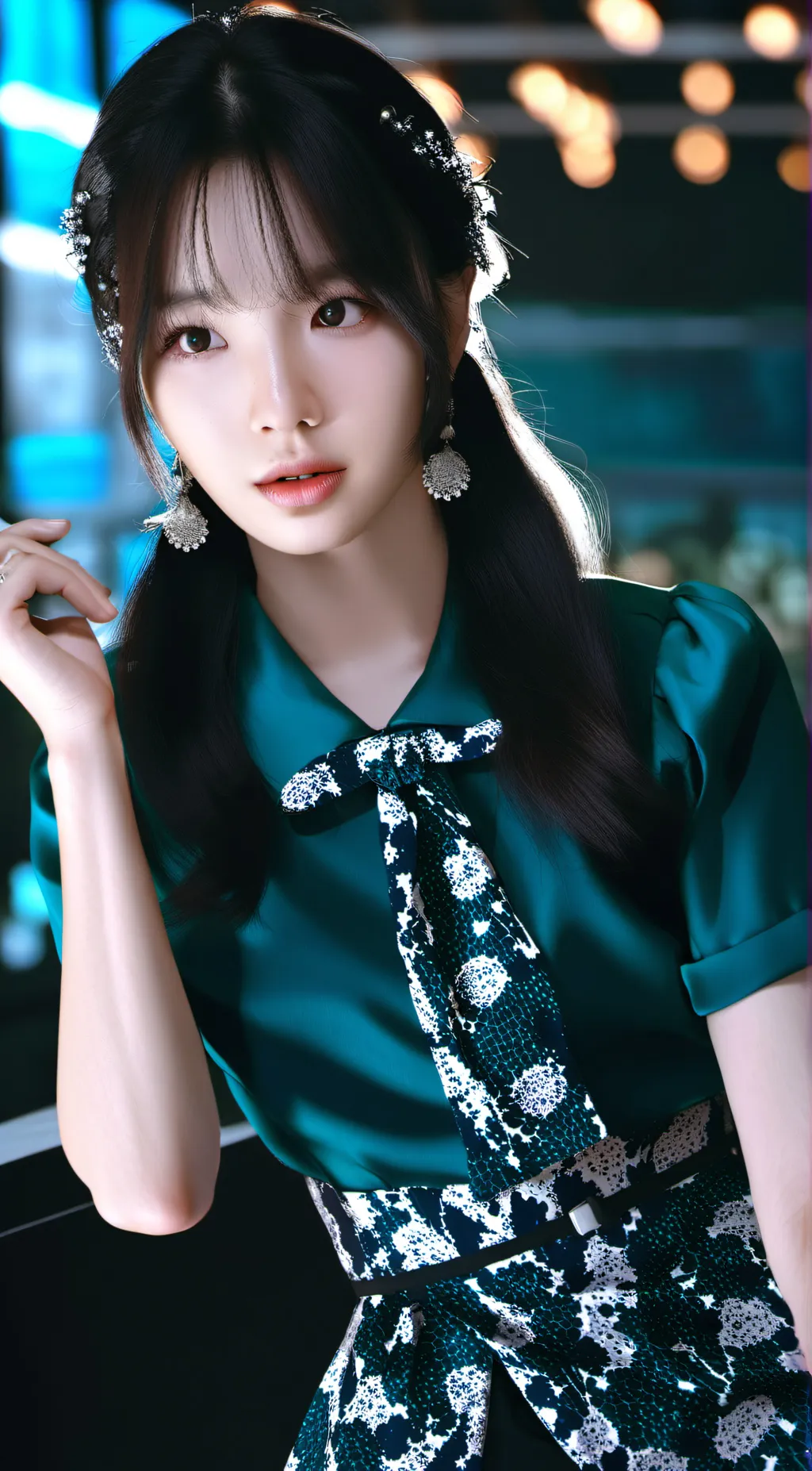 ai character: Karina에스파 background