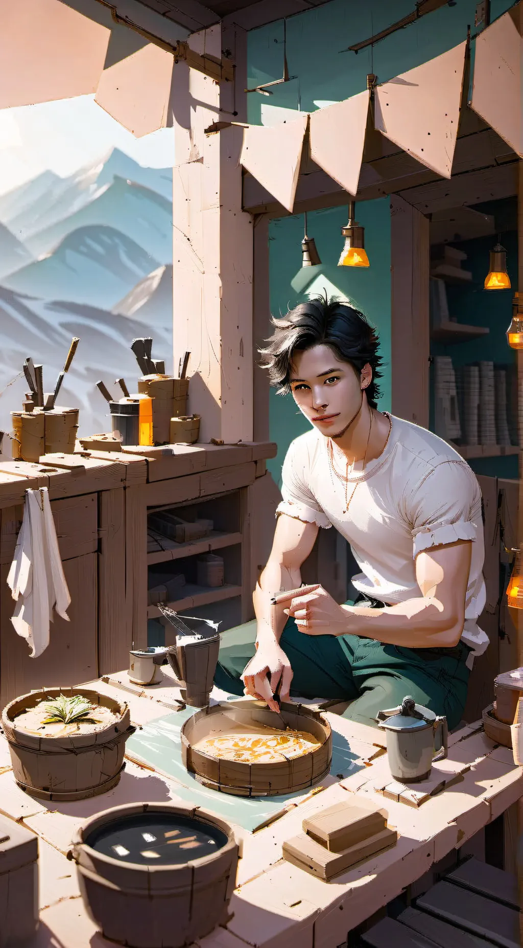 ai character: Griff background