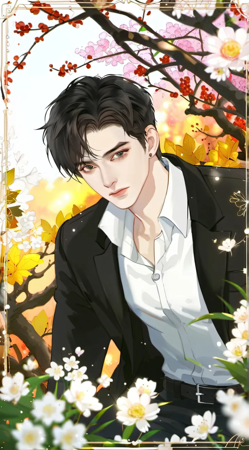 ai character: Matthias  background