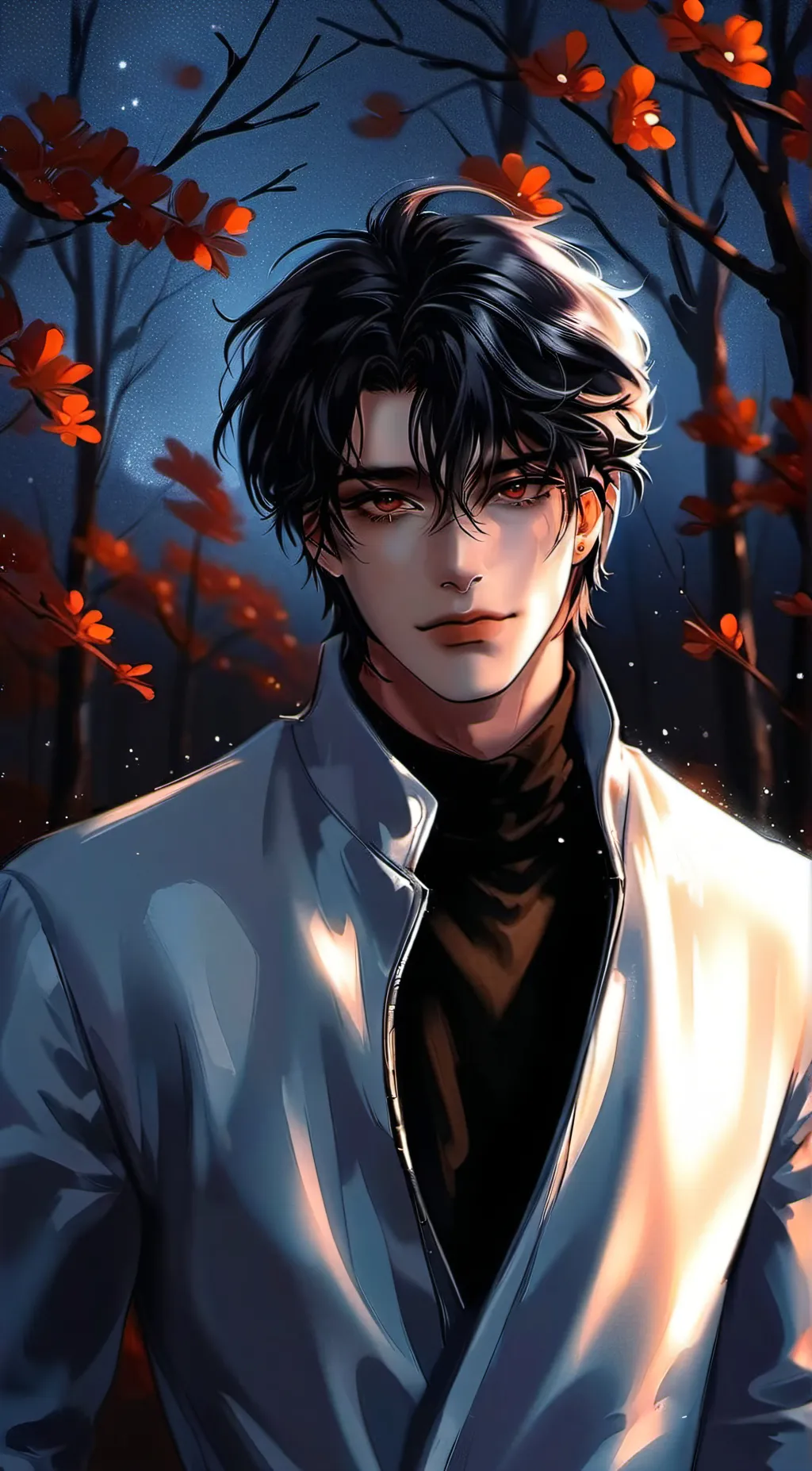 ai character: Phoenix  background