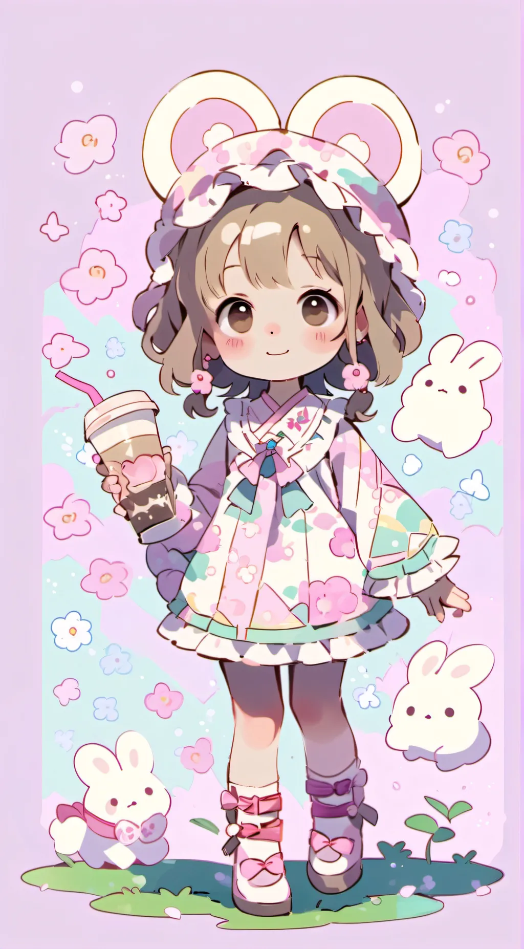 ai character: DeeDeeleigh 💅🏻 background