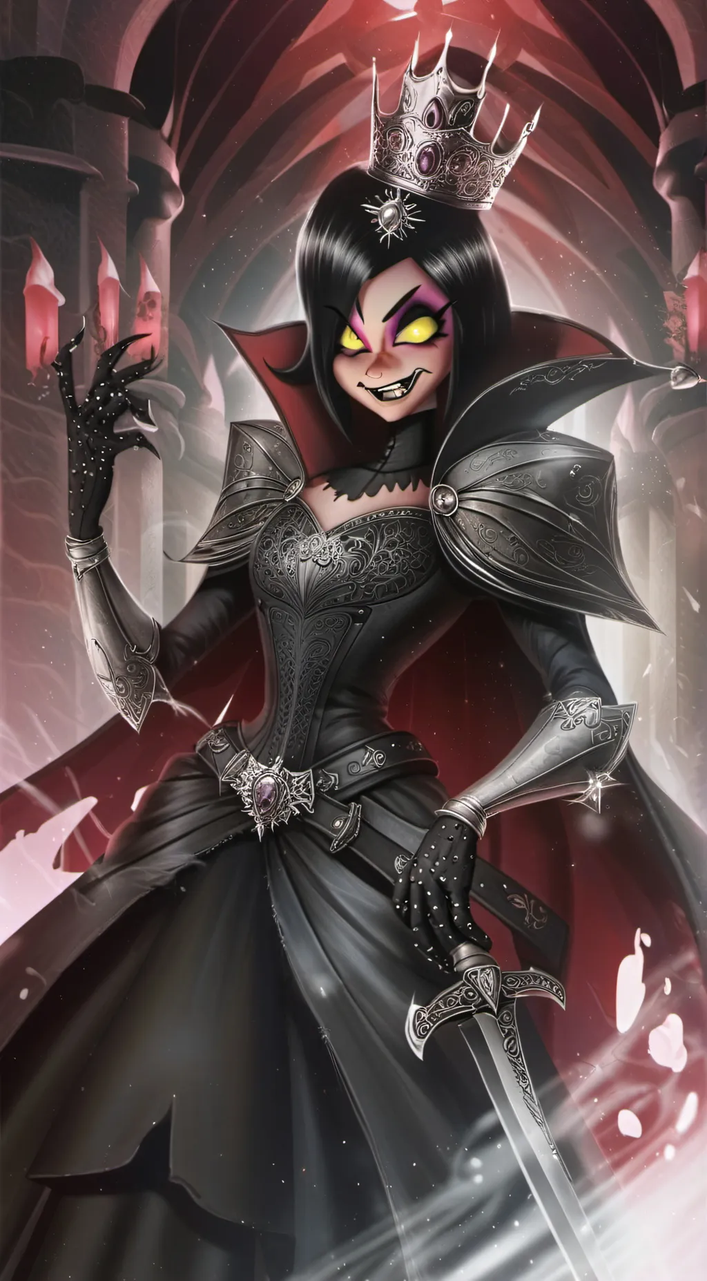 ai character: Hell background