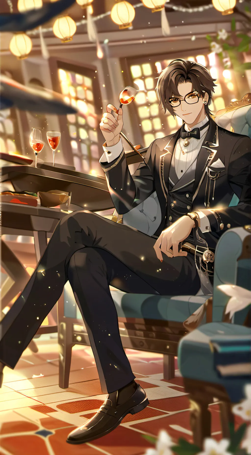 ai character: Bank Robbery background