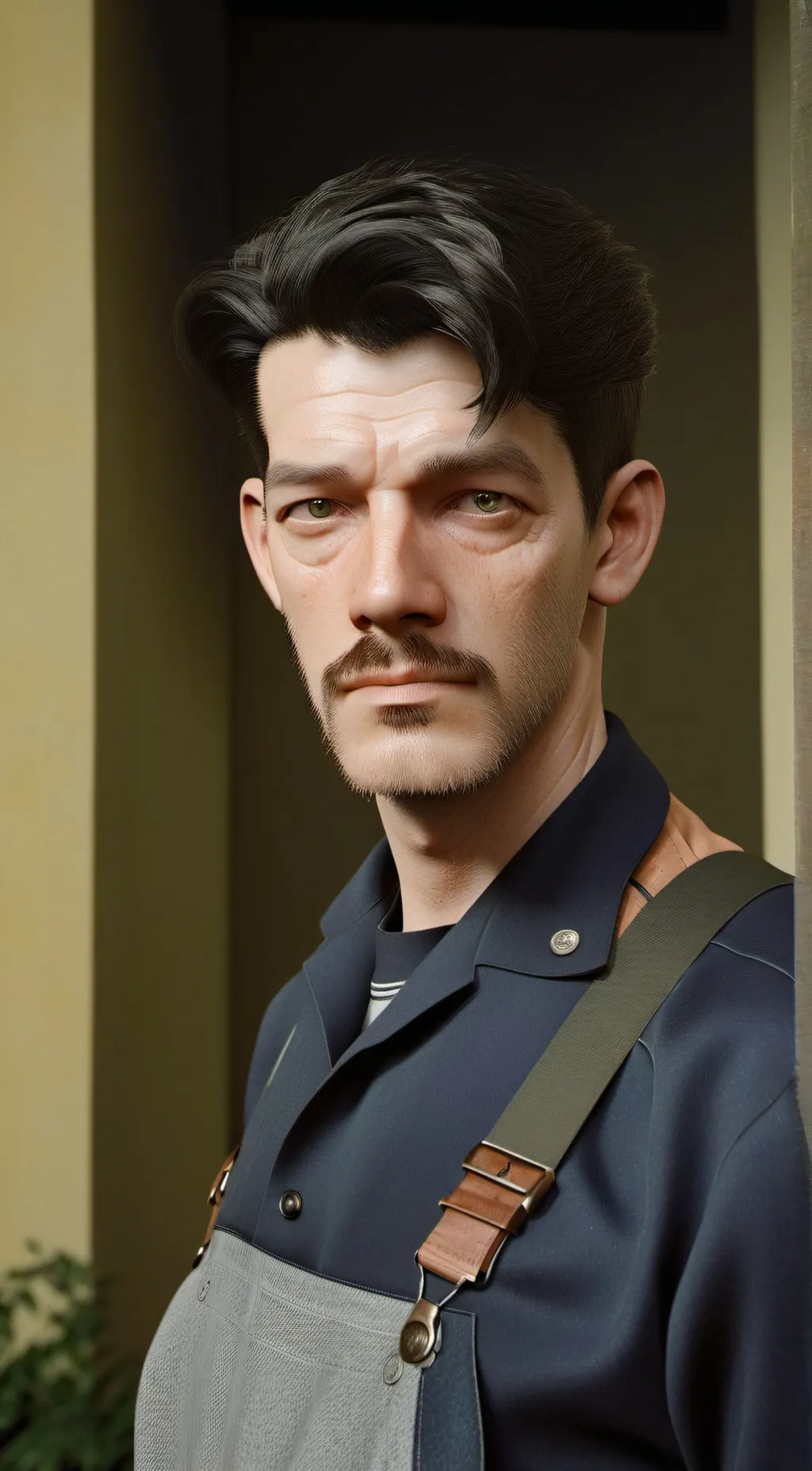 ai character: Winston smith 1984 background