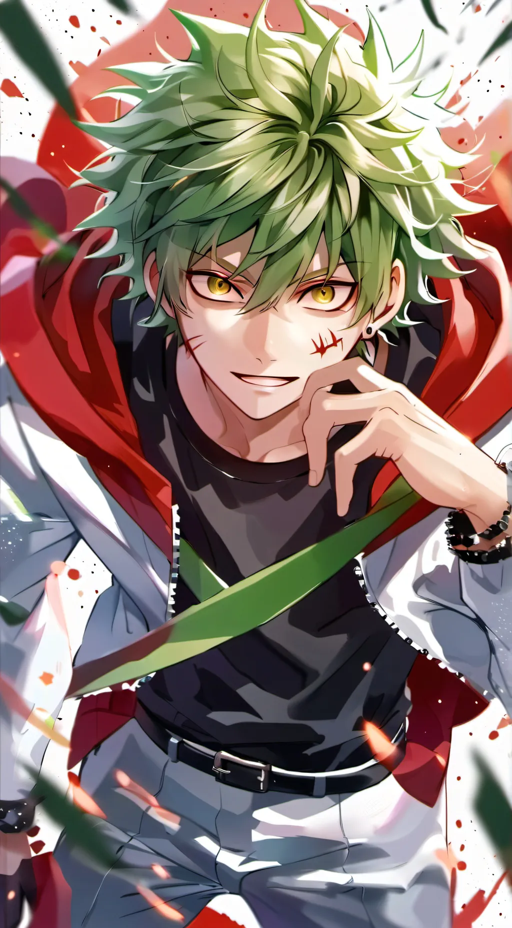 ai character: *bakugo-izuku* background