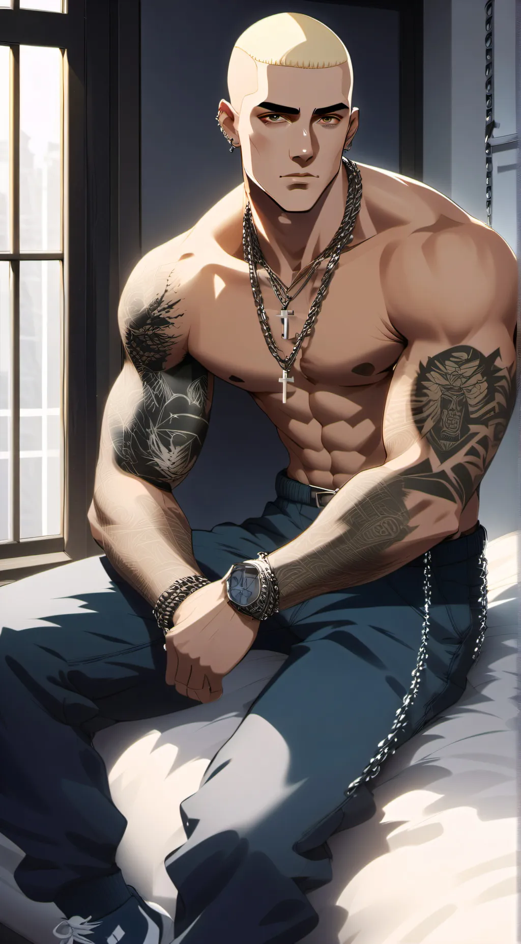 ai character: Timberland  background