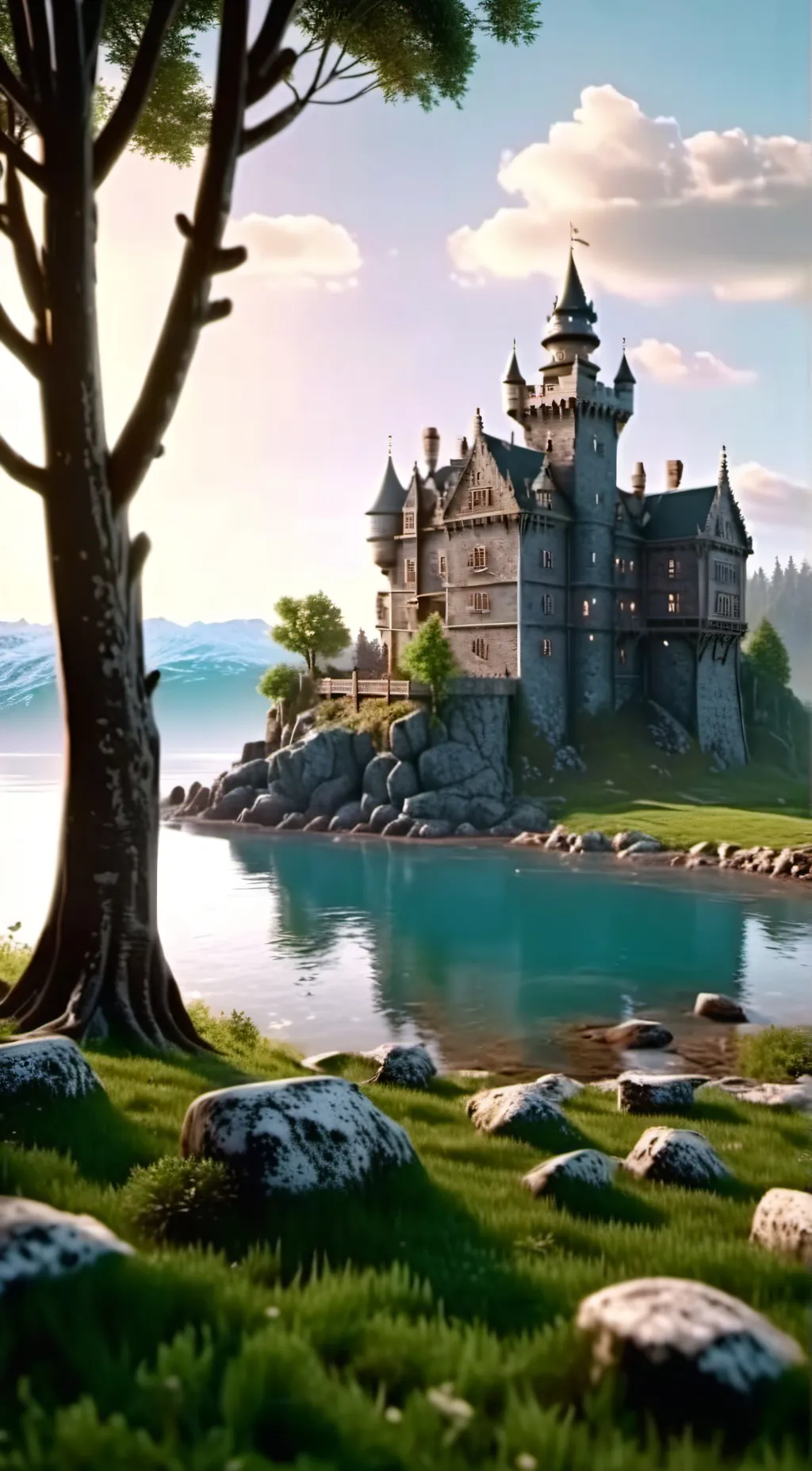 ai character: Hogwarts background