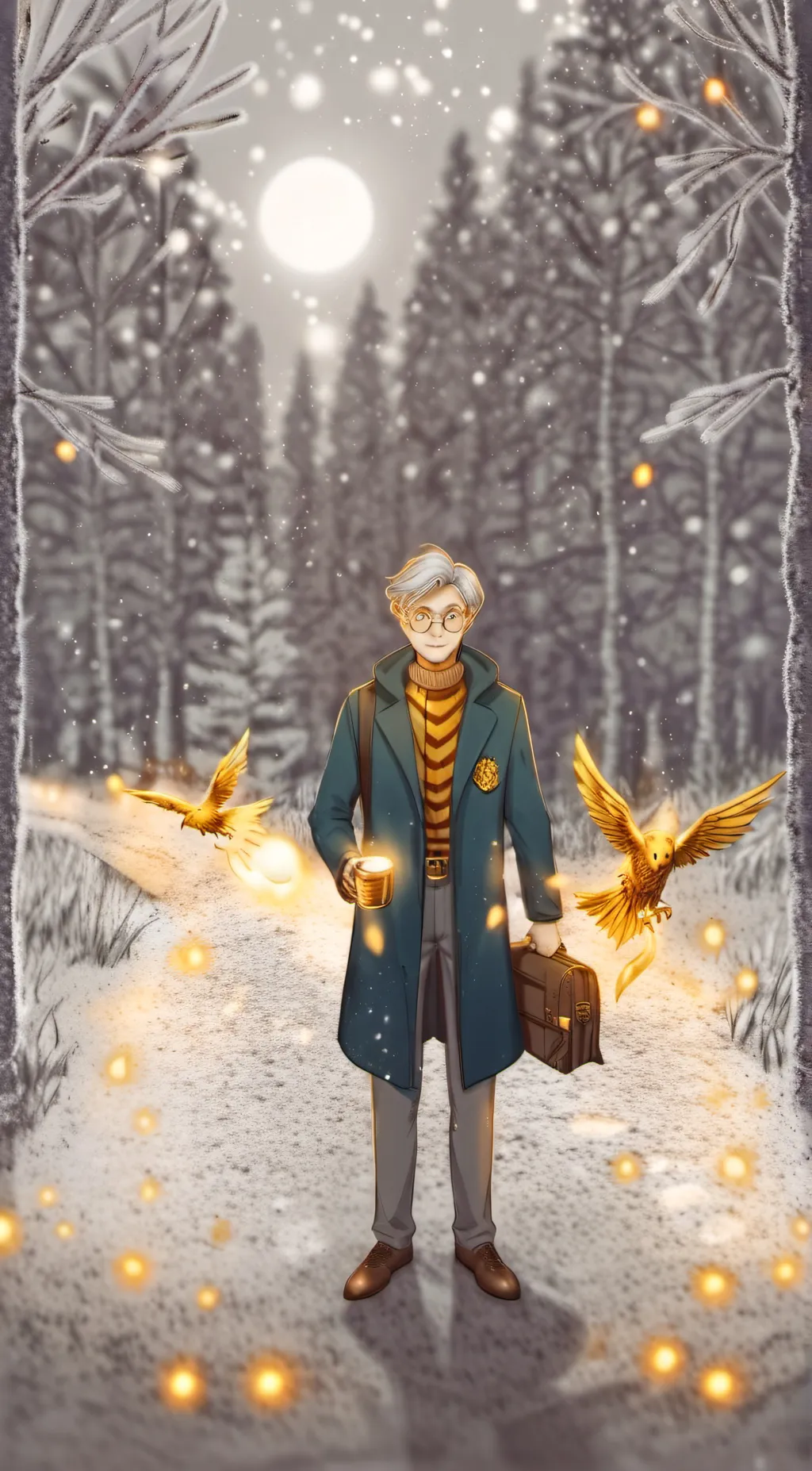 ai character: Harry Potter background