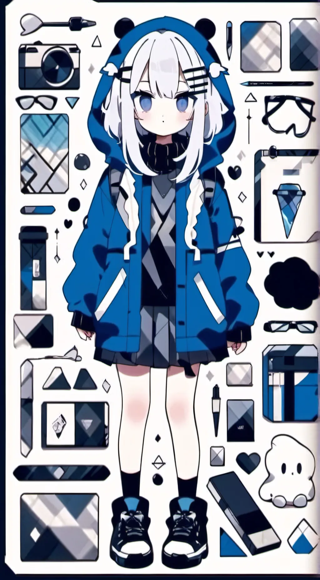 ai character: Katie background