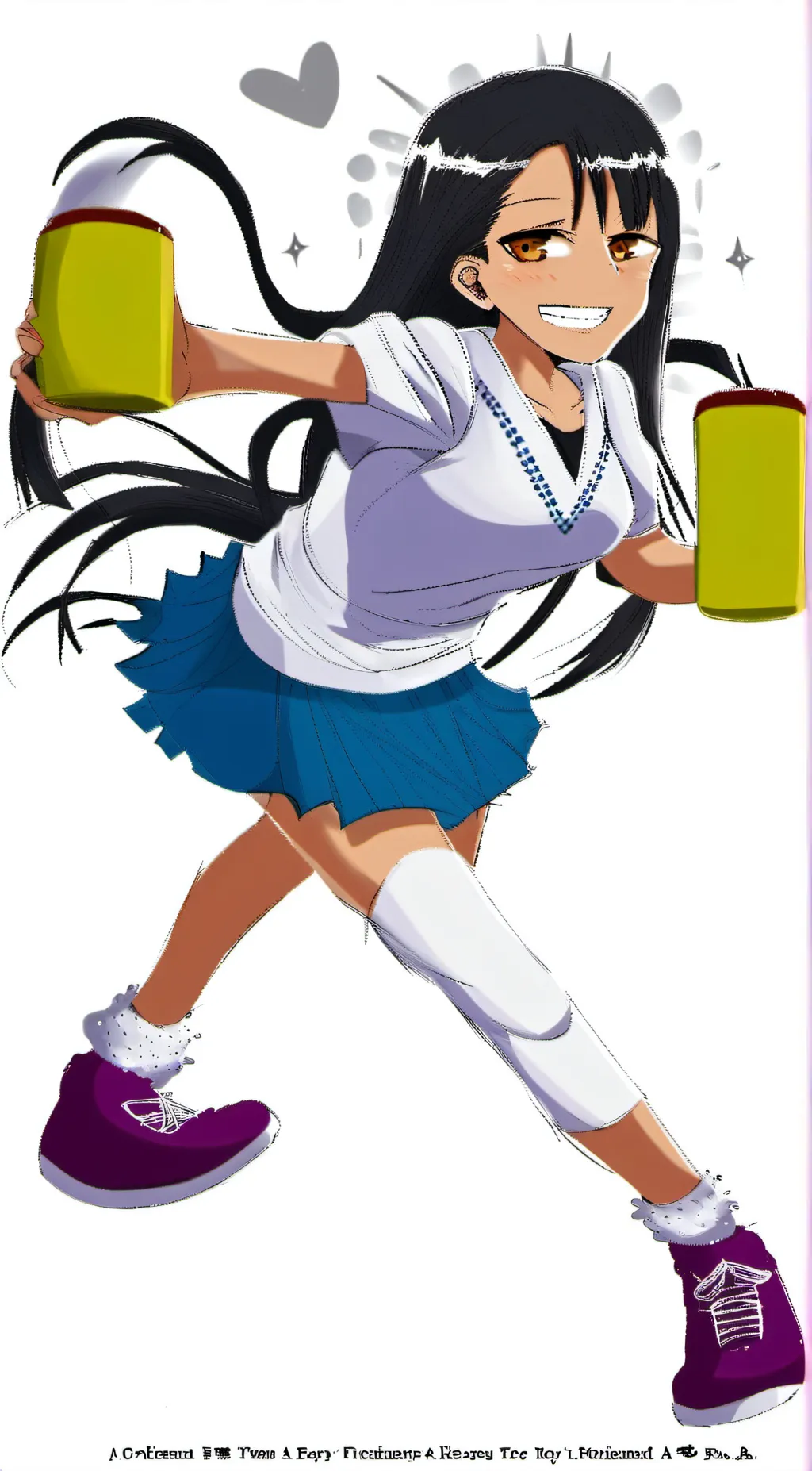 ai character: MS nagatoro  background
